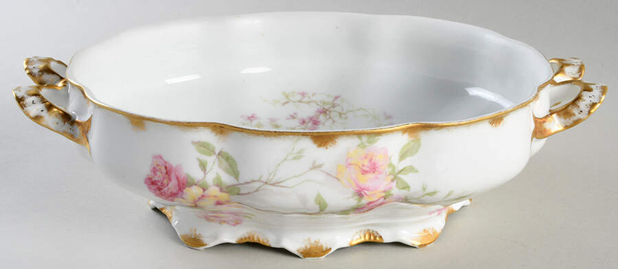 Schleiger 1151c Oval Vegetable No Lid by Haviland-1