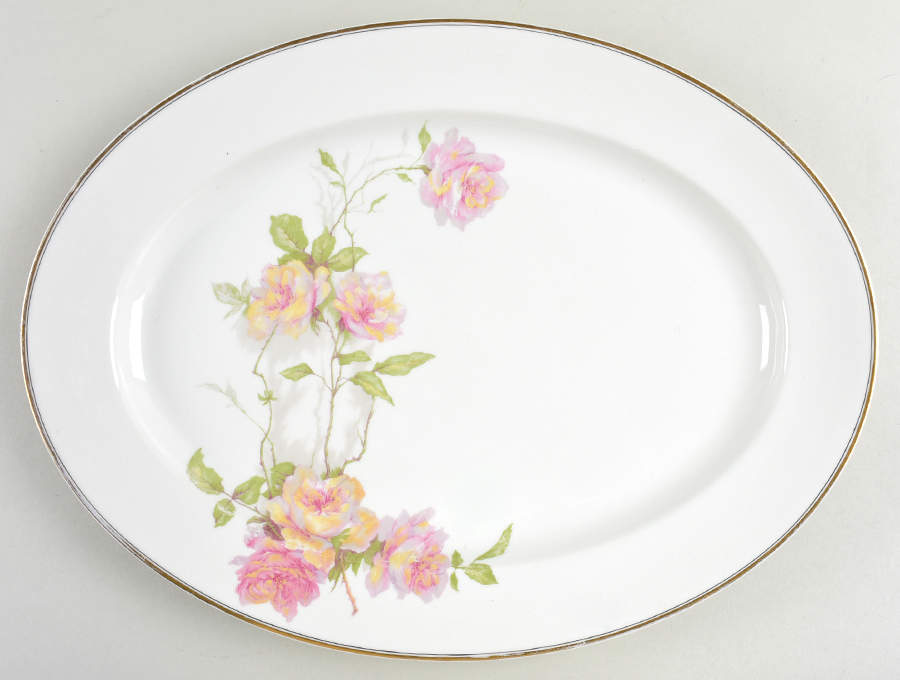 Schleiger 1151M 16" Oval Serving Platter by Haviland-1