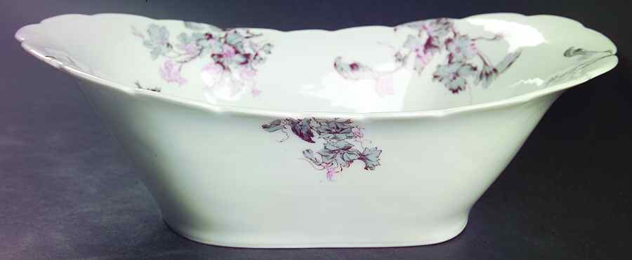 Schleiger 1152 10" Oval Vegetable Bowl by Haviland-1
