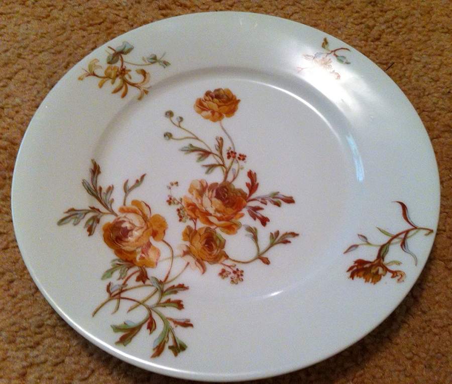 Schleiger 1154b Dinner Plate by Haviland-1