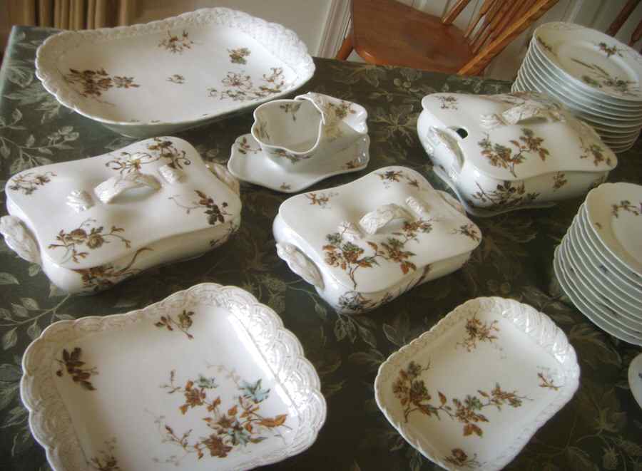 Schleiger 1154i 14" Oval Serving Platter by Haviland-1
