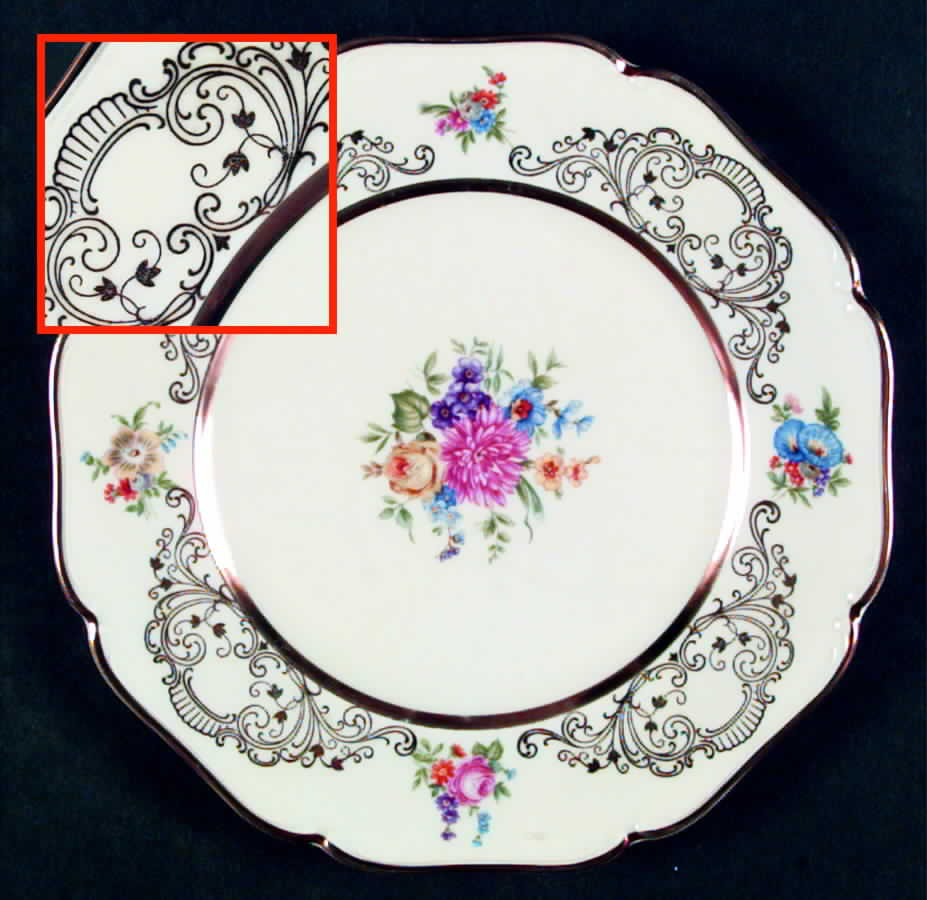 2702 Salad Plate by Hutschenreuther-1