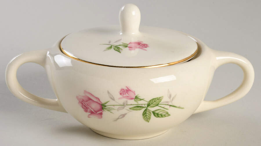 HLC3656 Sugar Bowl & Lid by Homer Laughlin -1