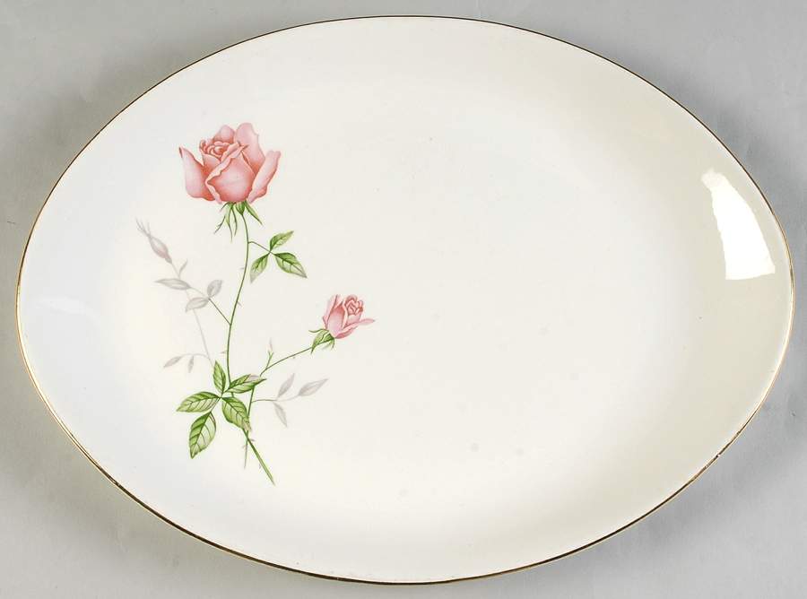 HLC3656 13" Oval Serving Platter by Homer Laughlin -1
