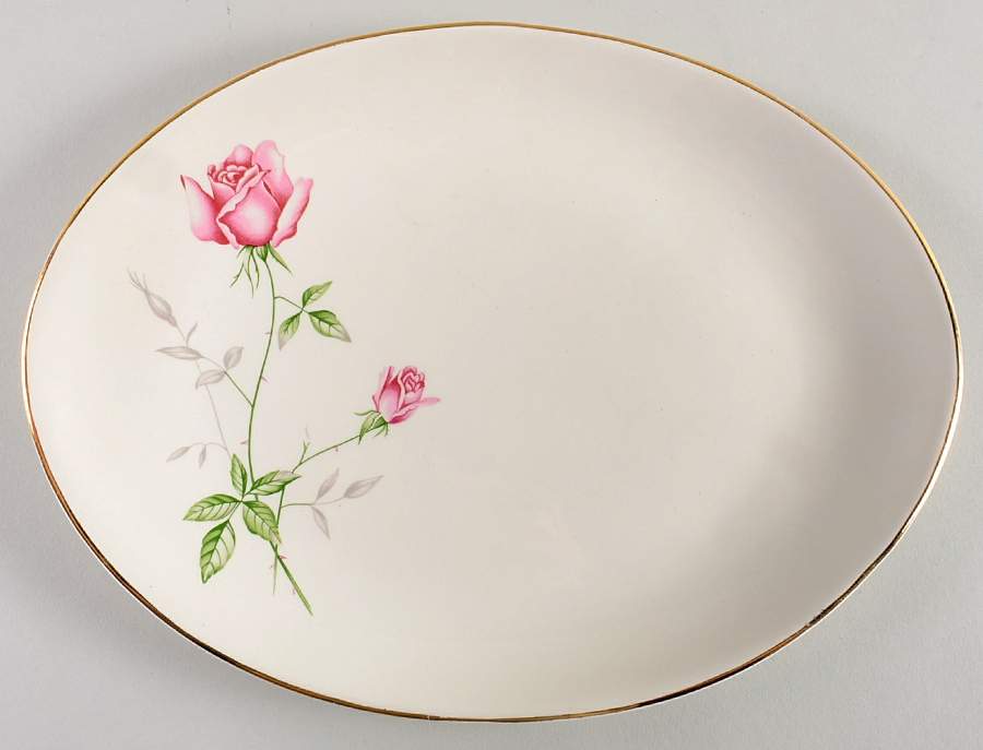 HLC3656 11" Oval Serving Platter by Homer Laughlin -1