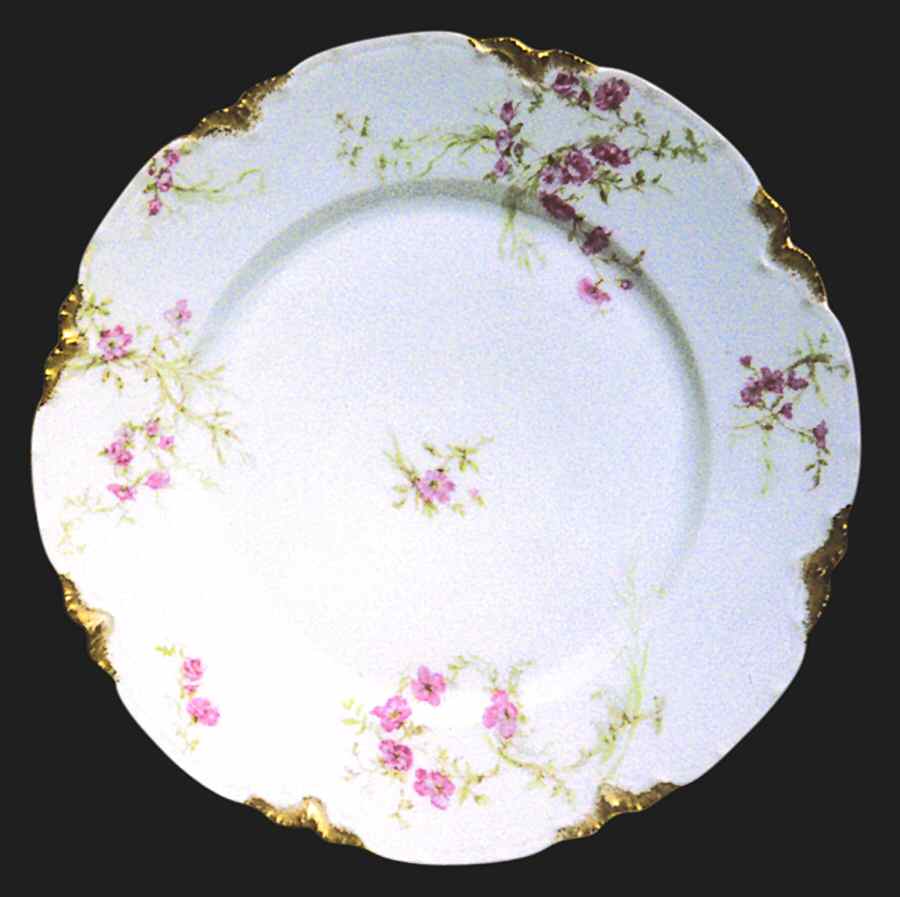 Schleiger 1166 Dinner Plate by Haviland-1