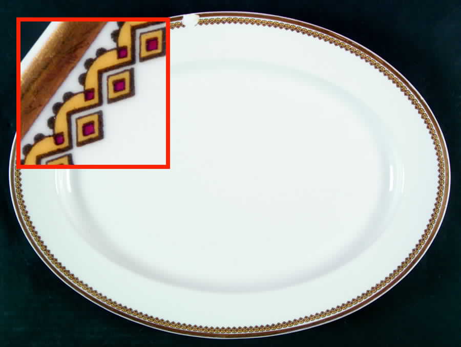 Schleiger 1210 16" Oval Serving Platter by Haviland-1