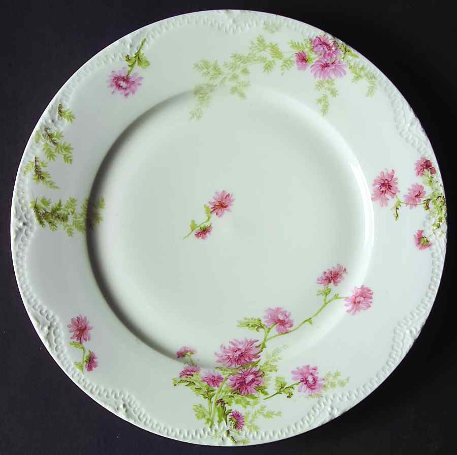 Schleiger 1235 Dinner Plate by Haviland-1