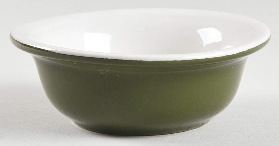 FOREST GREEN 5" Pudding Bowl by Hall-1
