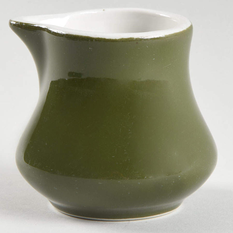 FOREST GREEN Empire Creamer by Hall-1