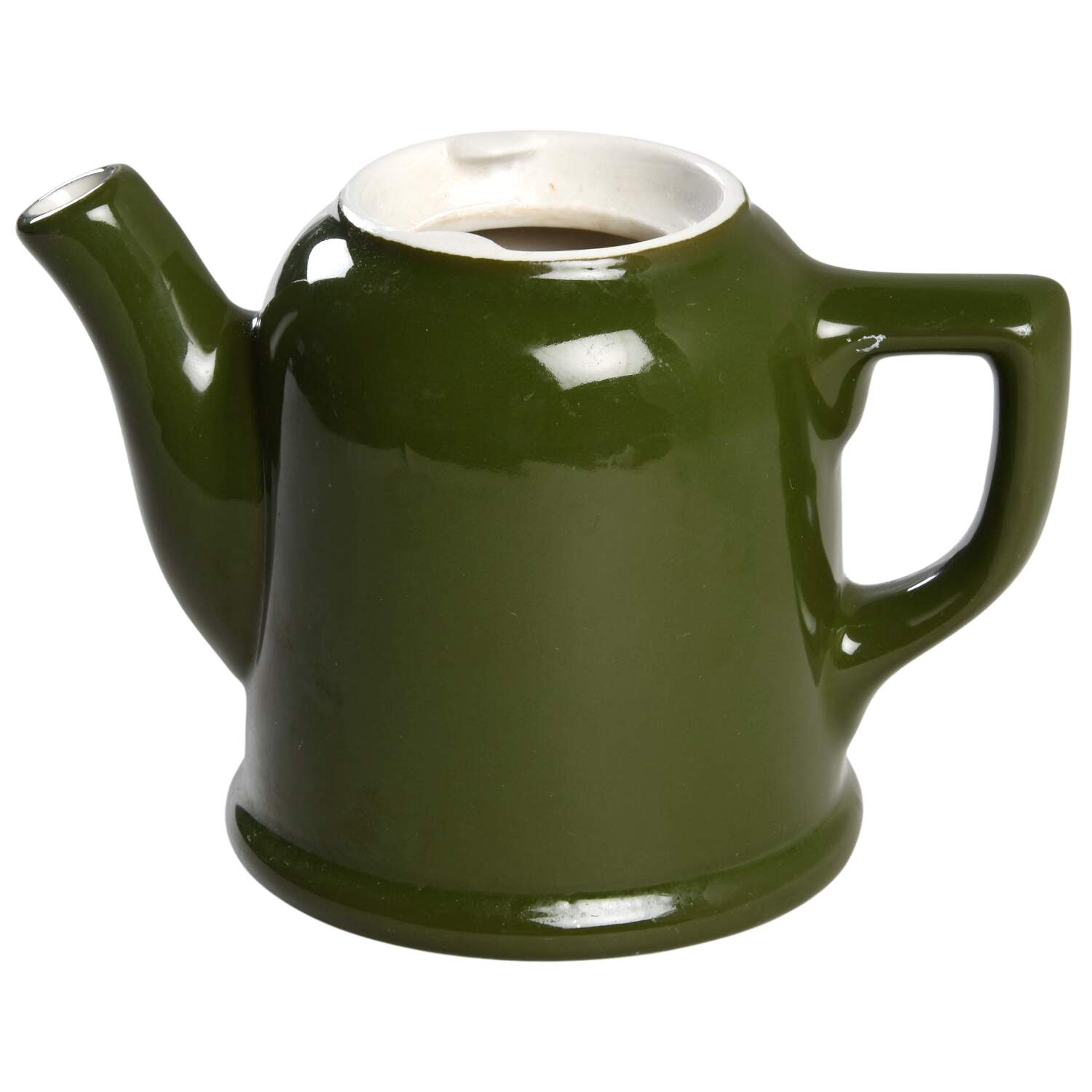 FOREST GREEN Individual Teapot No Lid by Hall-1