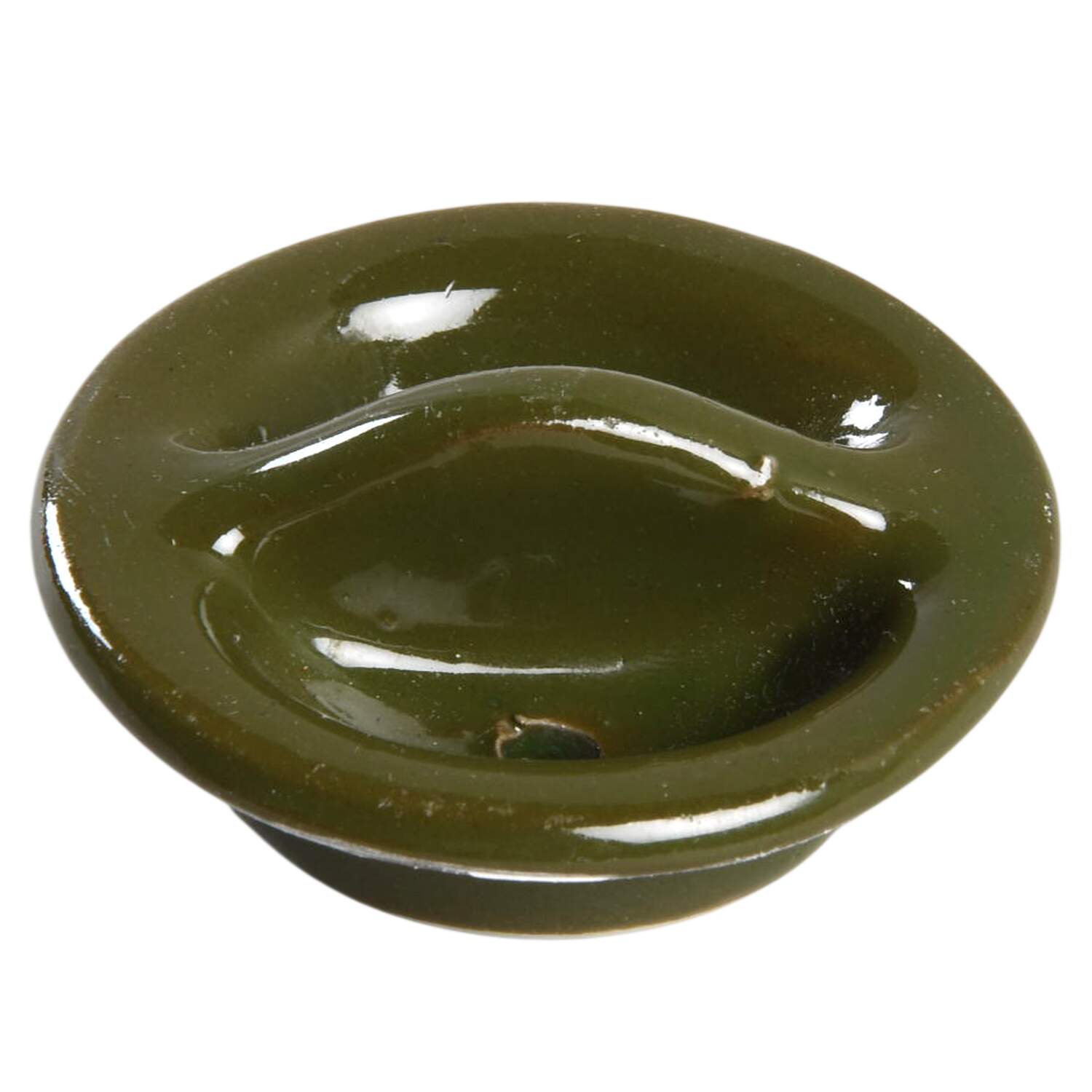 FOREST GREEN Lid for Individual Teapot by Hall-1