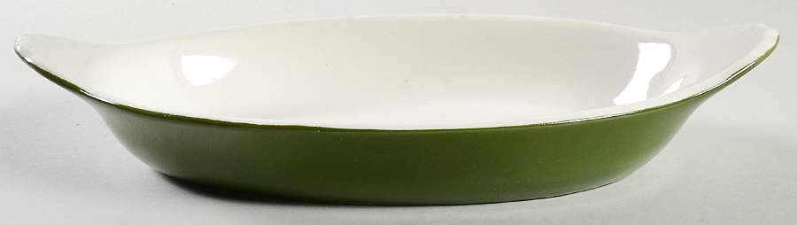 FOREST GREEN 11" Augratin by Hall-1
