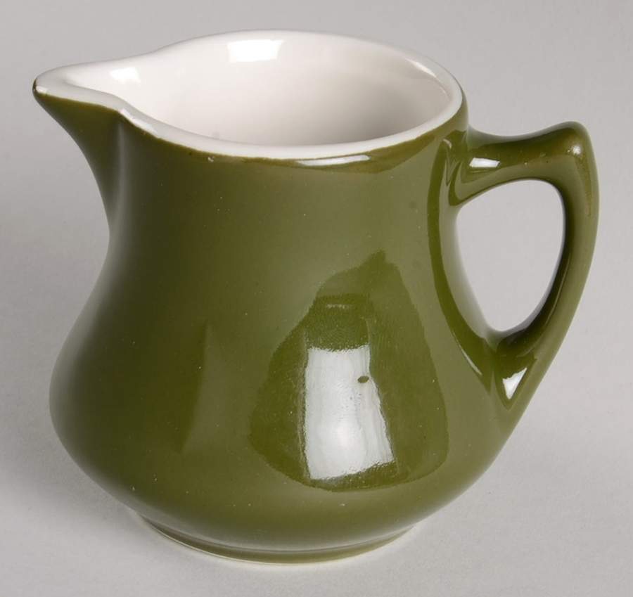 FOREST GREEN Mini Creamer by Hall-1