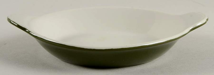 FOREST GREEN Shirred Egg Dish by Hall-1