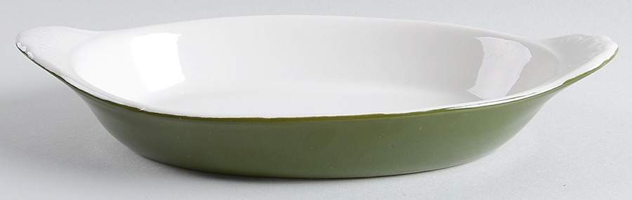 FOREST GREEN 10" Augratin by Hall-1