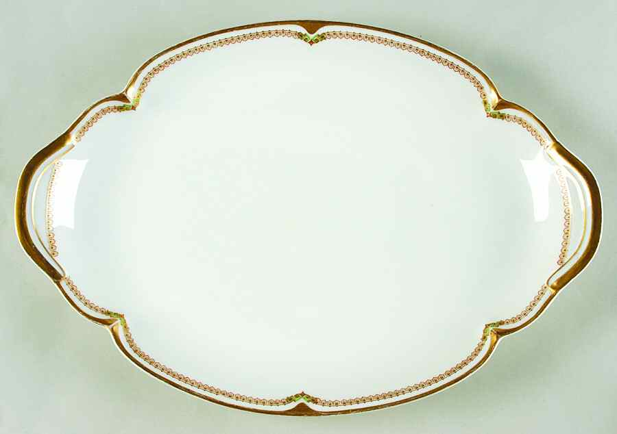 Schleiger 1268 14" Oval Serving Platter by Haviland-1