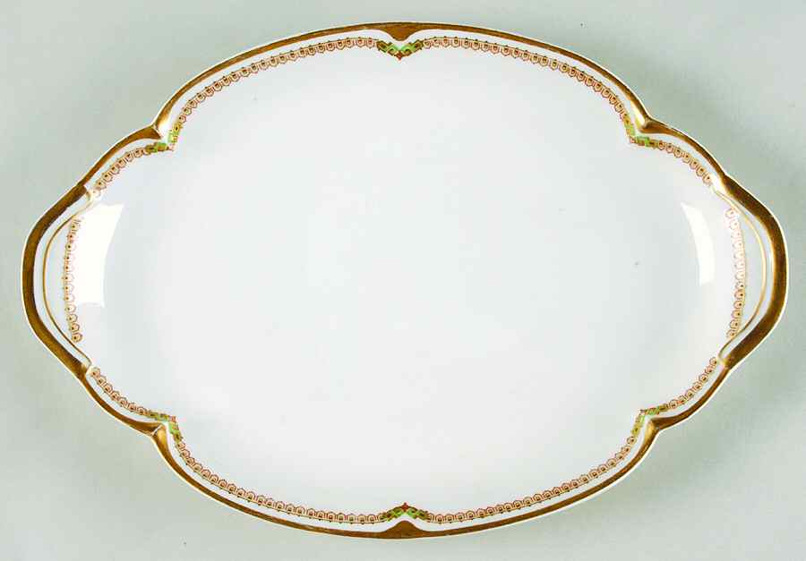 Schleiger 1268 12" Oval Serving Platter by Haviland-1