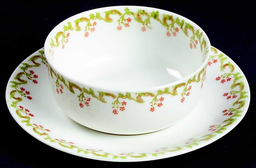 H1450 Ramekin & Saucer Set by Haviland-1