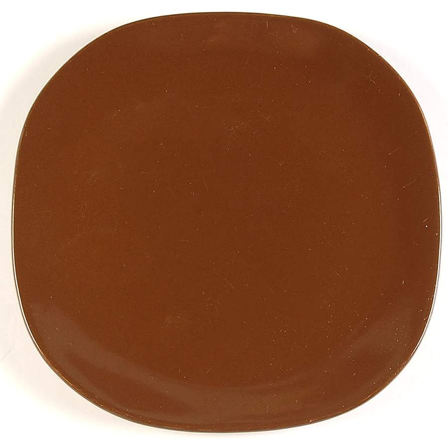 Main Street Brown Salad Plate by Harmony House China-1