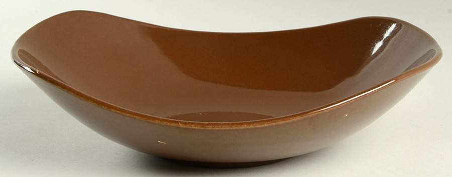 Main Street Brown 10" Oval Vegetable Bowl by Harmony House China-1