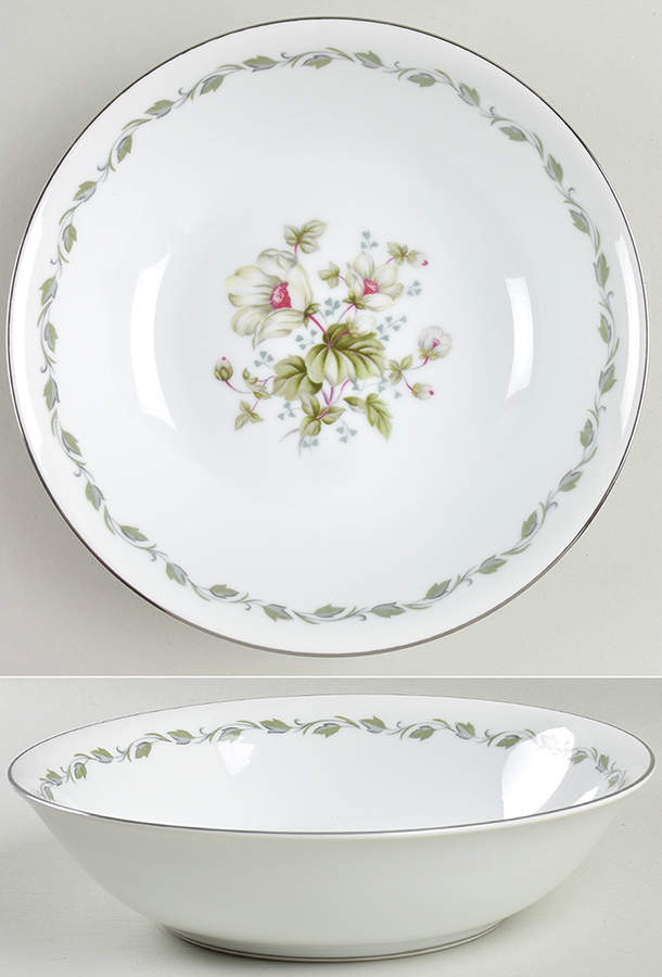 Irene 8" Round Vegetable Bowl by Hira China-1