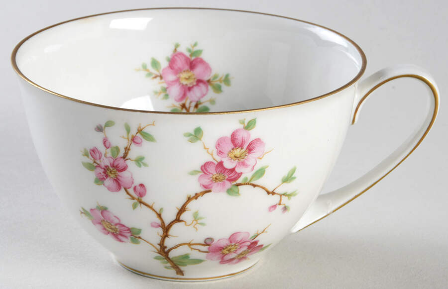 Cherry Blossom Flat Cup by Hutschenreuther-1