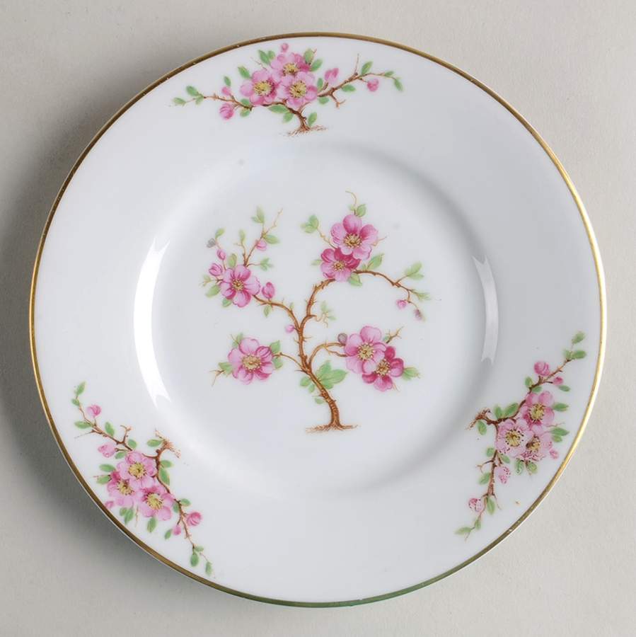Cherry Blossom Bread & Butter Plate by Hutschenreuther-1