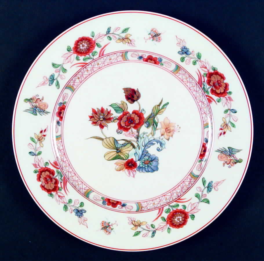 Cathay (No Gold Trim) Dinner Plate by Haviland-1