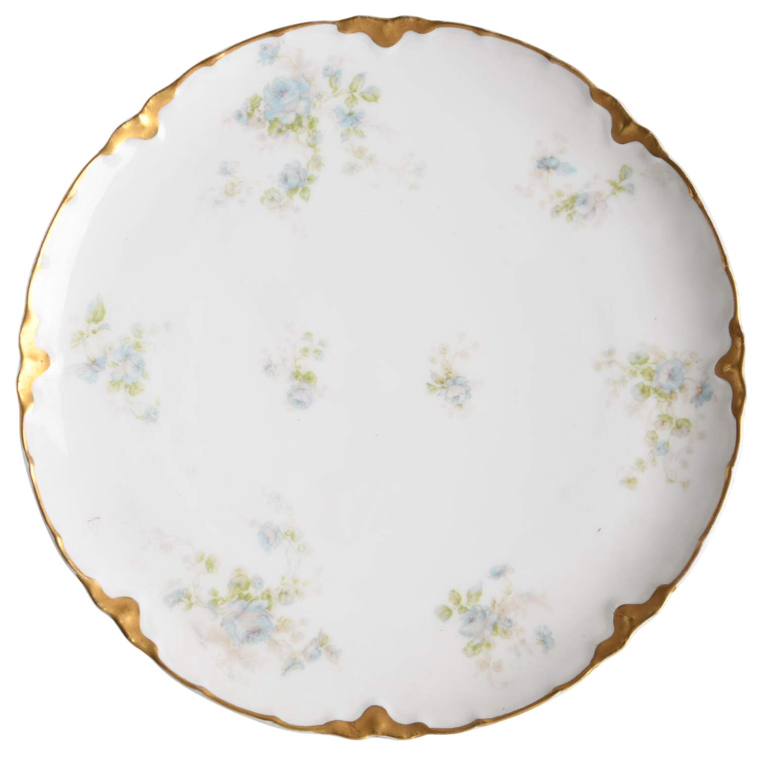 Schleiger 49H Coupe Luncheon Plate by Haviland-1