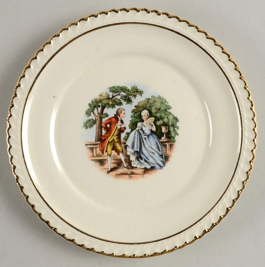 HAR86 Bread & Butter Plate by Harker-1