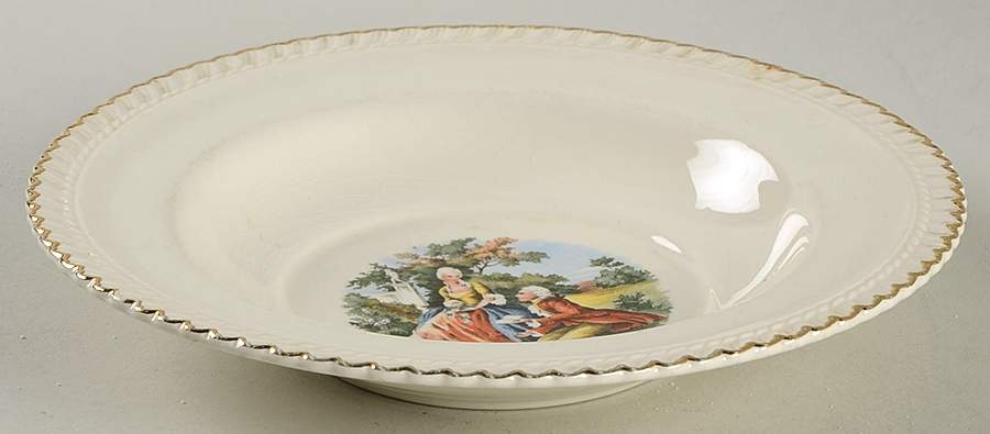 HAR86 Rim Soup Bowl by Harker-1