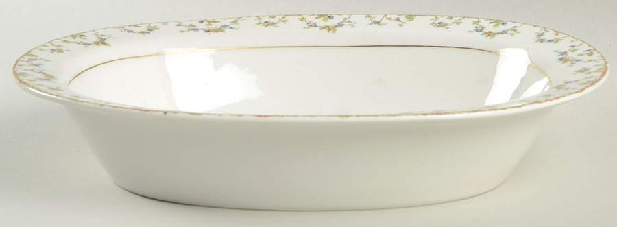 Schleiger 109-1 10" Oval Vegetable Bowl by Haviland-1