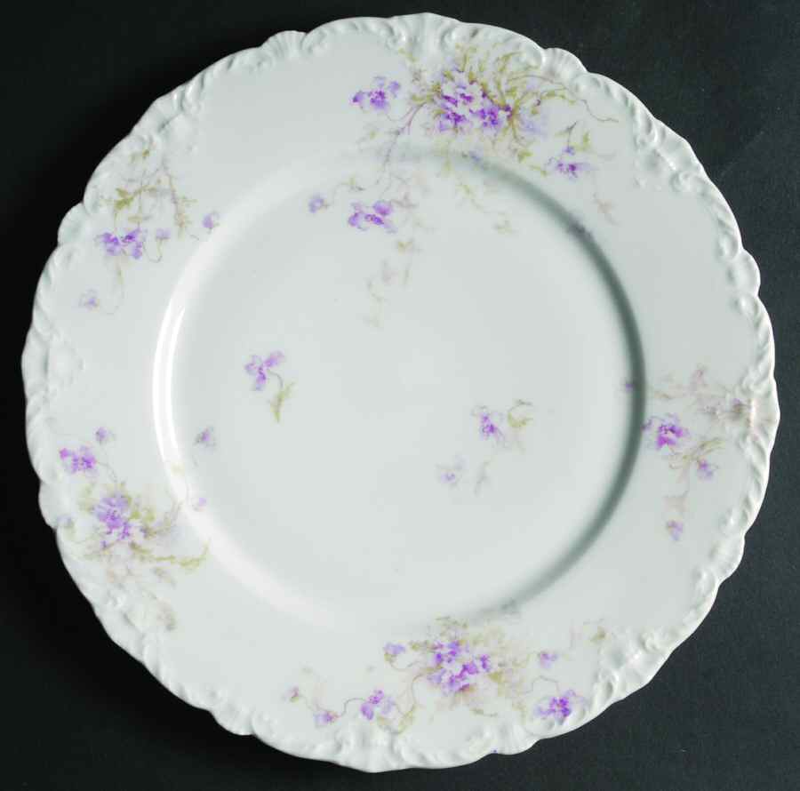 Schleiger 147r Dinner Plate by Haviland-1