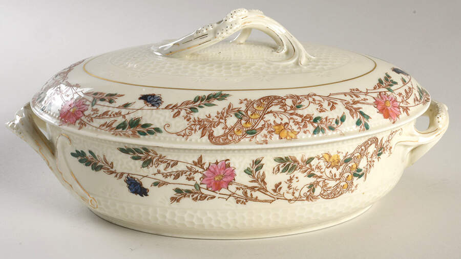 Schleiger 486i Oval Covered Vegetable by Haviland-1