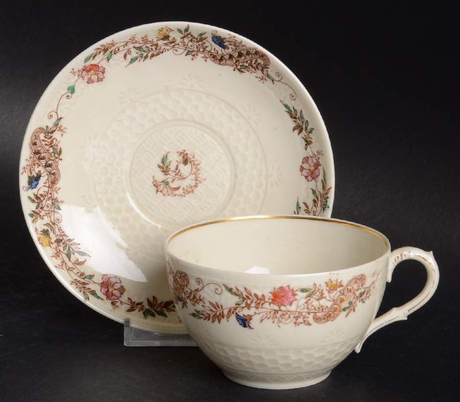 Schleiger 486i Flat Cup & Saucer Set by Haviland-1