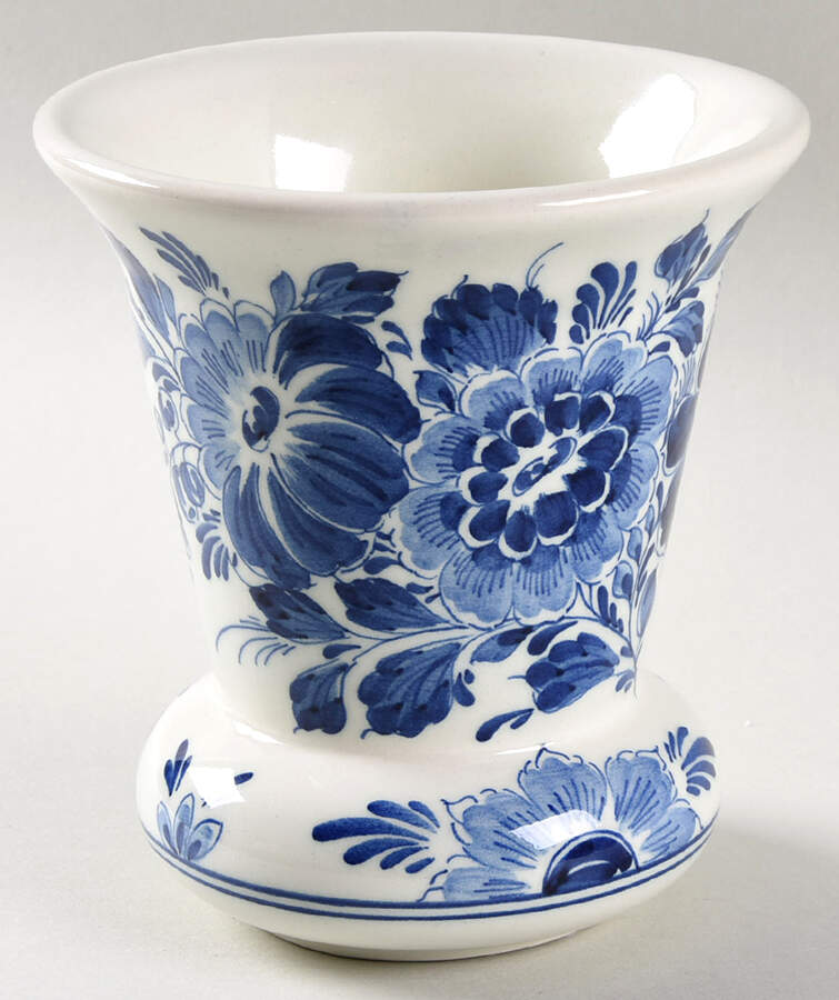 Delfts Blue 5" Flared Vase by Holland-1