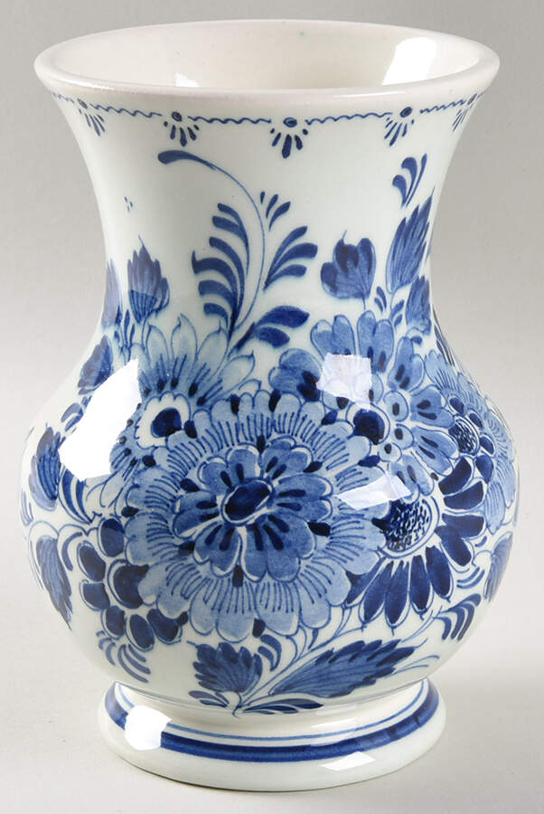 Delfts Blue 6" Vase by Holland-1