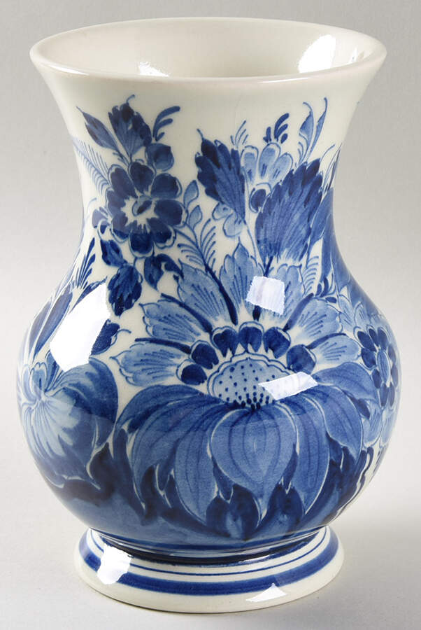 Delfts Blue 6" Vase by Holland-1