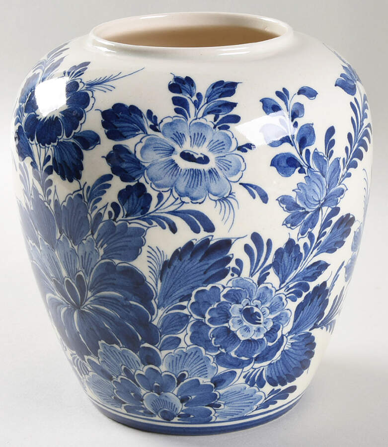 Delfts Blue Large Ginger Jar No Lid by Holland-1