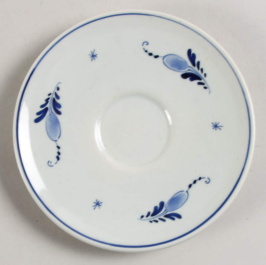 Delfts Blue Saucer for Demitasse Cup by Holland-1