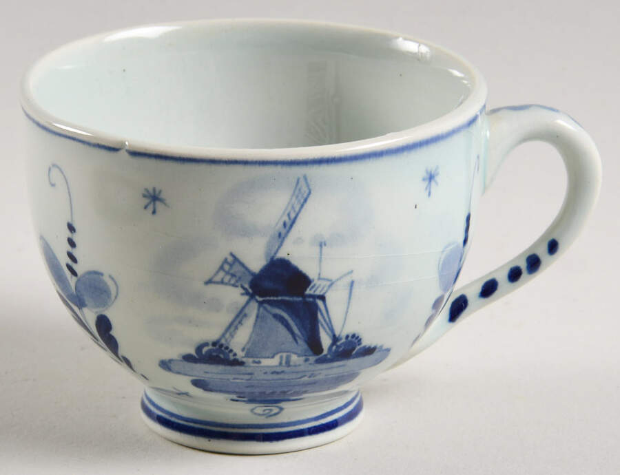 Delfts Blue Demitasse Cup by Holland-1