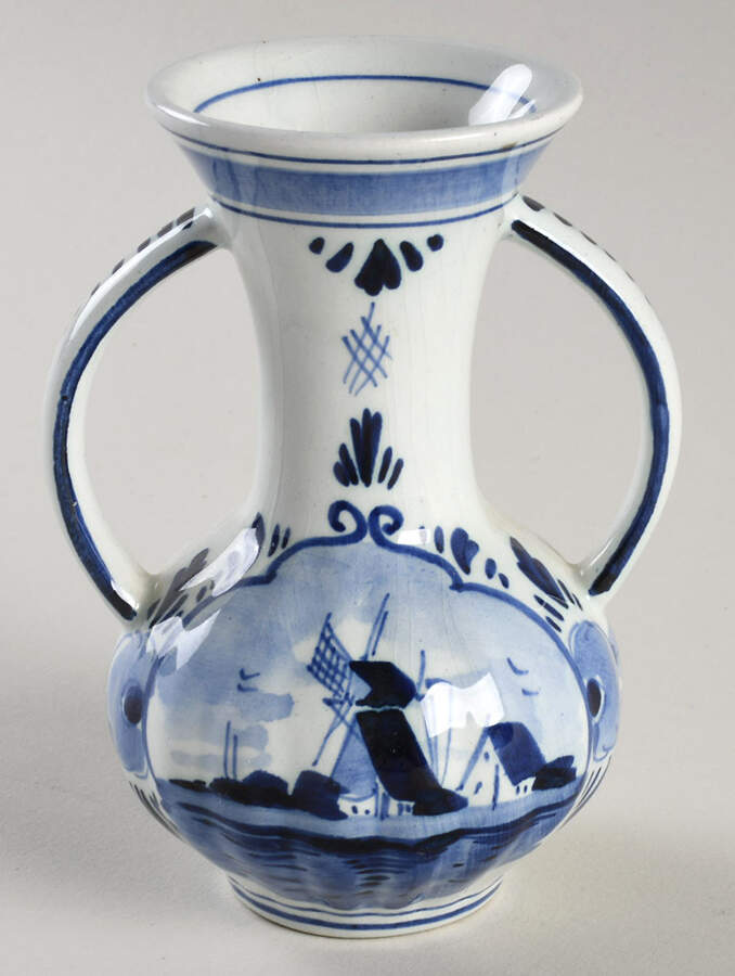 Delfts Blue 4" Bud Vase by Holland-1