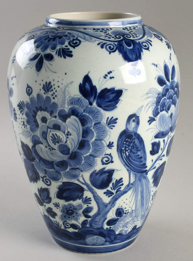 Delfts Blue 9" Vase by Holland-1