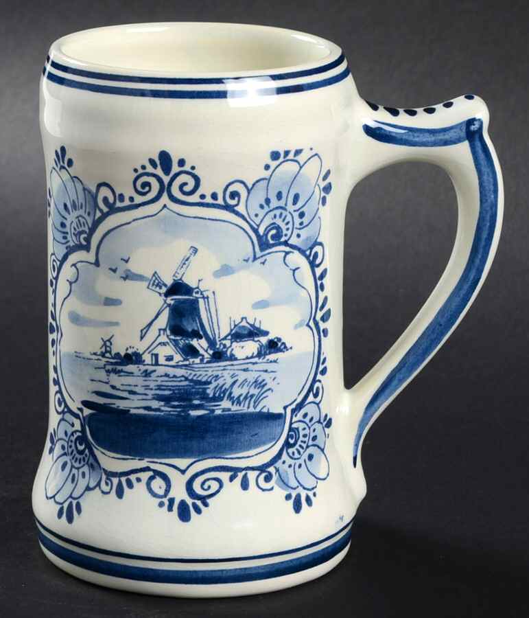 Delfts Blue Tankard Style Mug by Holland-1