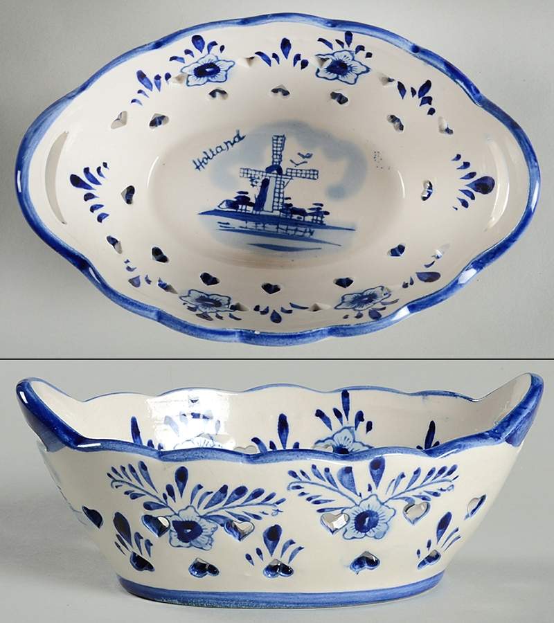 Delfts Blue Open Candy Dish by Holland-1