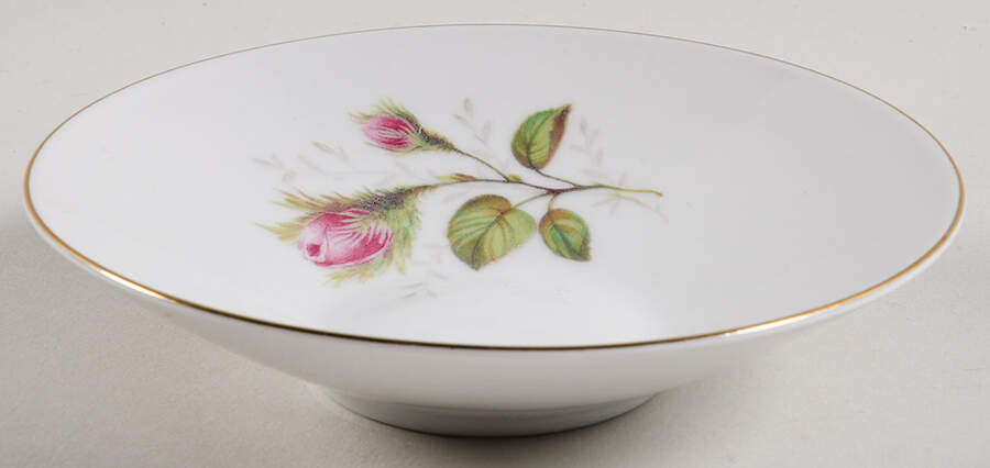 Moss Rose (Smooth) Fruit/Dessert (Sauce) Bowl by Hutschenreuther-1