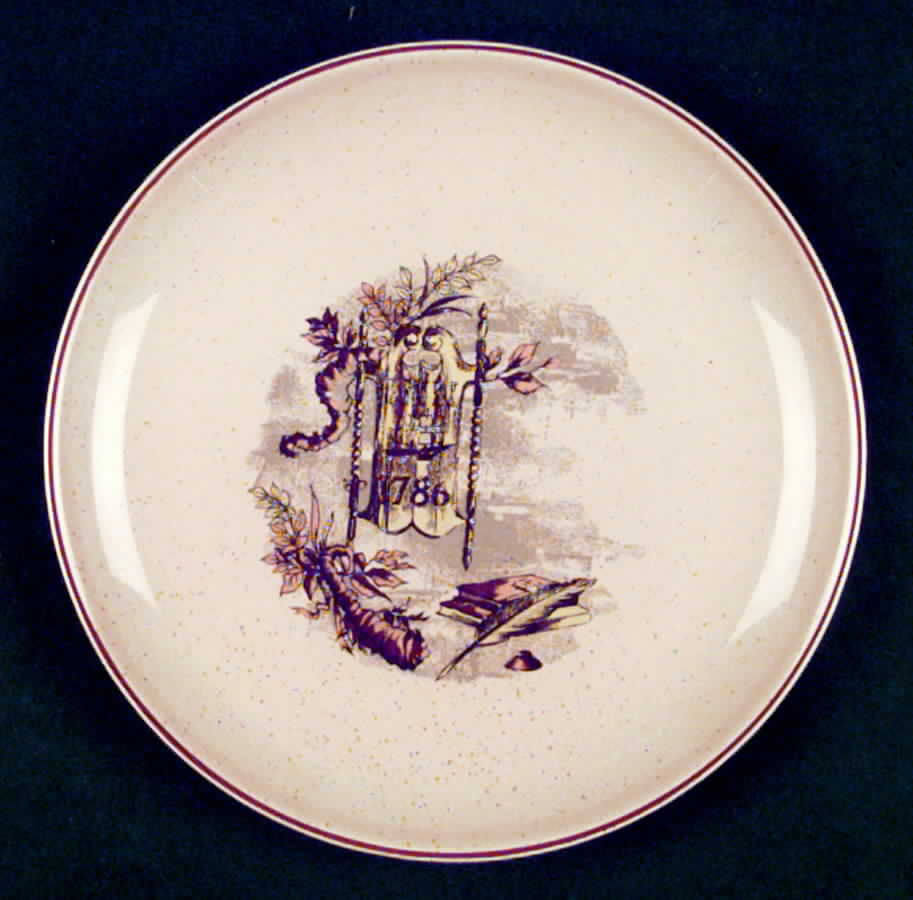 Wayside Inn Salad Plate by Harmony House China-1