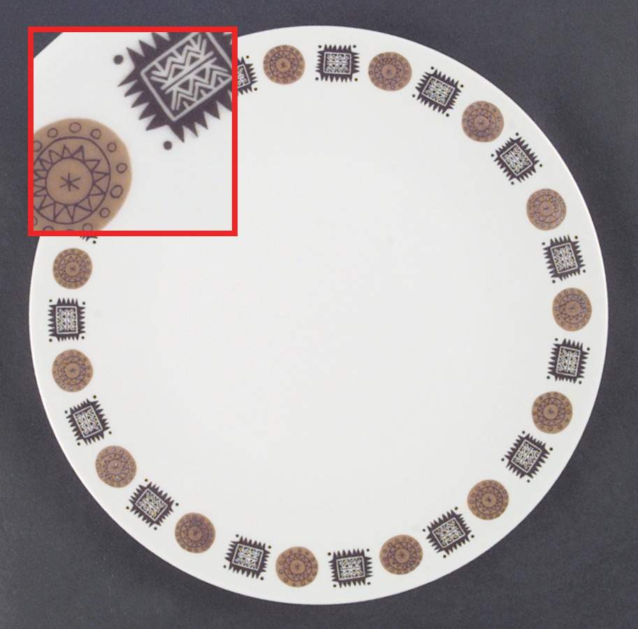 Medallion Dinner Plate by Harmony House China-1