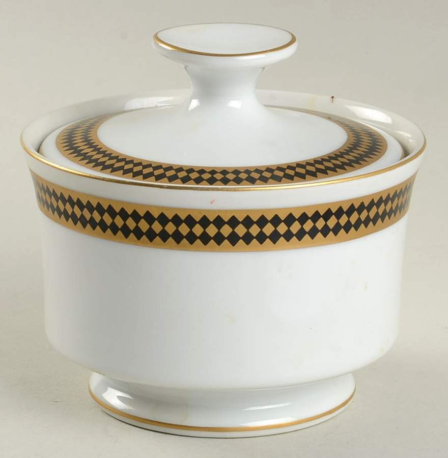 Romanesque Sugar Bowl & Lid by Harmony House China-1